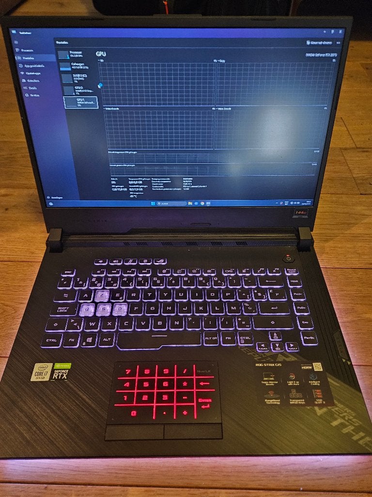 Asus ROG Strix G15, Computers en Software, Gebruikt, Met videokaart, 15 inch, Intel Core i7 processor