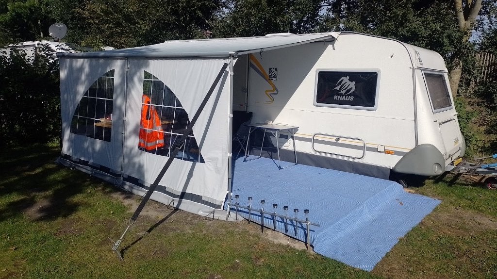 caravan Knaus Südwind 1998, Rondzit, 7 tot 8 meter, Particulier, Dwars-stapelbed