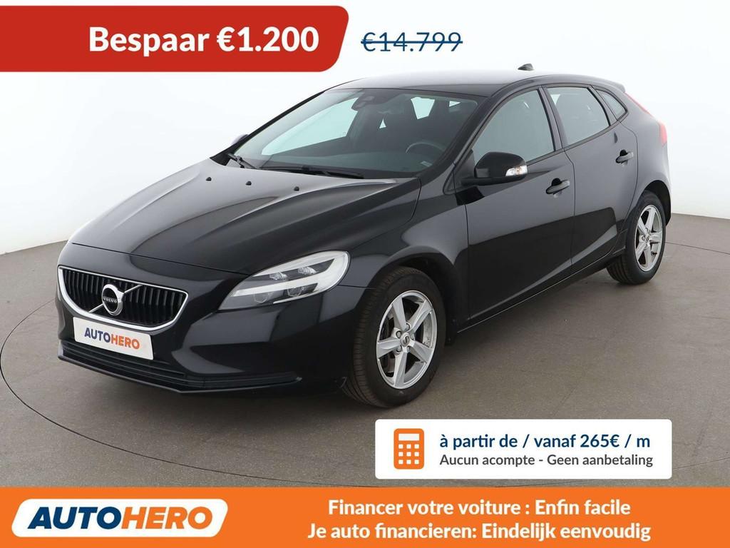 Volvo V40 1.5 Kinetic (année de construction 2018), Achat, Euro 6, Noir, 5 portes