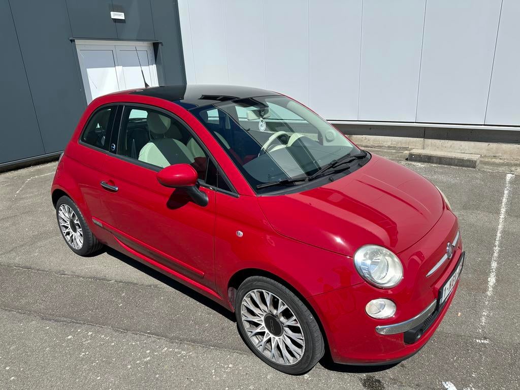 Fiat 500 - 1.2i - Lounge - 73500 km - 2009 - essence, Autos, Bluetooth, Euro 5, Achat, Particulier