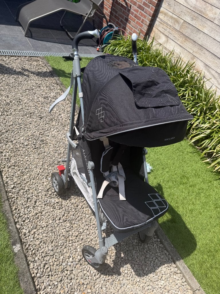 Macarena’s - XT Techno Silver, Enlèvement, Comme neuf, Maclaren, Protection de pluie