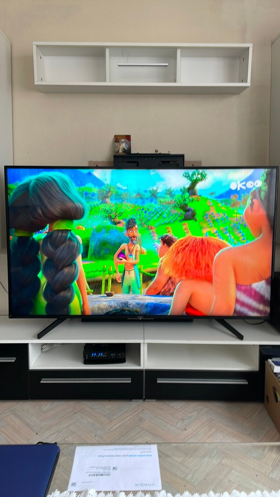 Smart tv Sony 165cm 4k, Audio, Tv en Foto, Televisies, Ophalen, Zo goed als nieuw, Sony, Smart TV