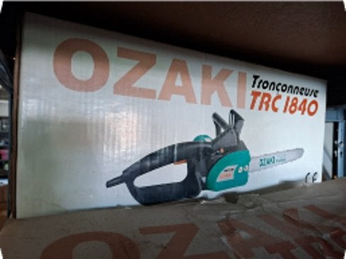 Elektrische kettingzaag OZAKI TRC1840, Ophalen of Verzenden, Nieuw, 1200 watt of meer, Kettingzaag