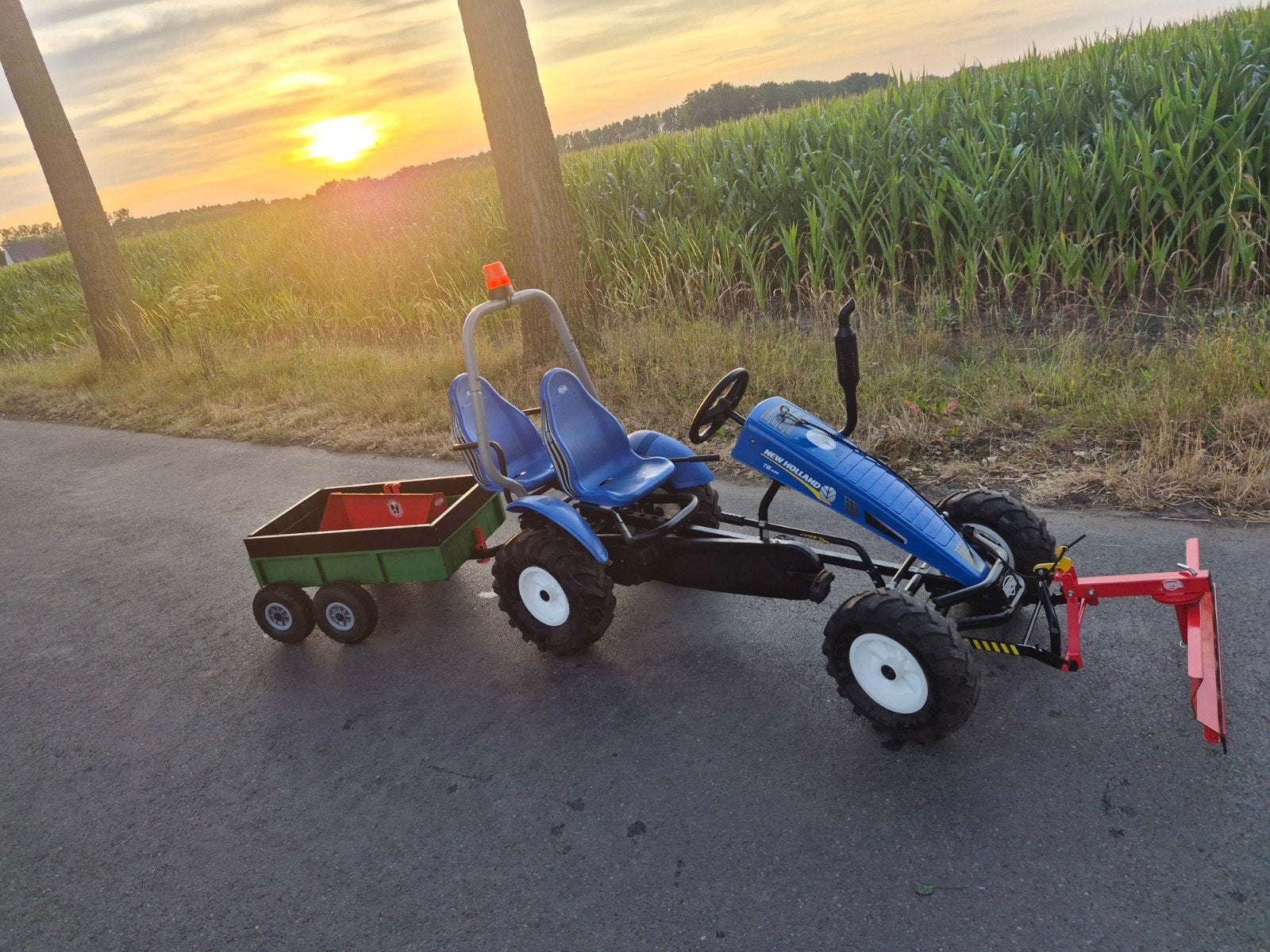 gocar new holland, Ophalen