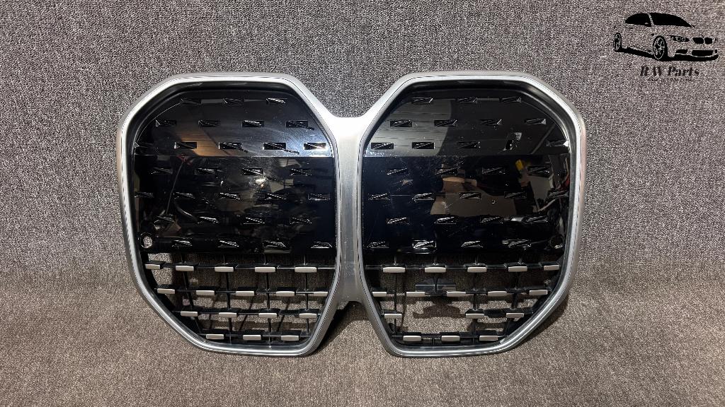 OEM BMW i4 G26 BEV Voorgrille Grille 9850175, Auto-onderdelen, Carrosserie, Bumper, BMW, Voor, Gebruikt, Ophalen of Verzenden