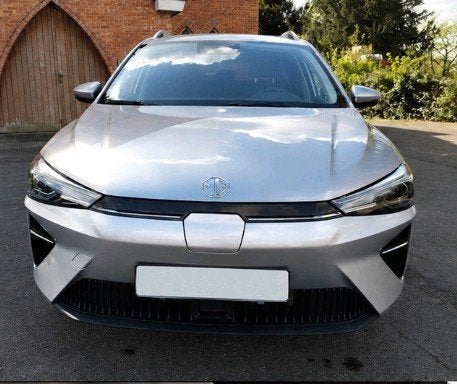 MG 5 comfort, Auto's, MG, Automaat, Zwart, Parkeerassistent, Elektrisch