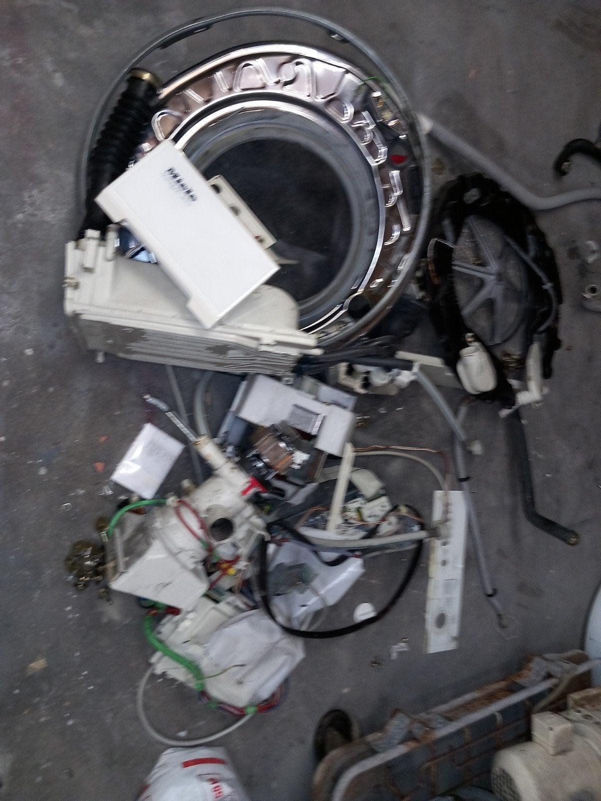 miele onderdelen W 903 novotronic, Elektronische apparatuur, 4 tot 6 kg, Ophalen, Gebruikt, Voorlader