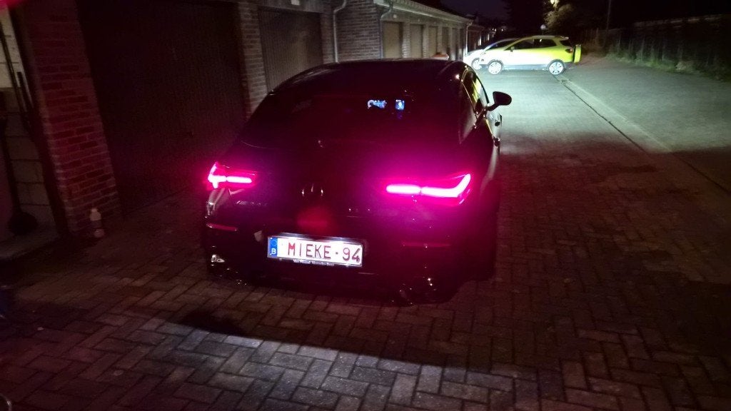 Mercedes cla amg 45s, Auto's, Automaat, CLA, Zwart, Leder