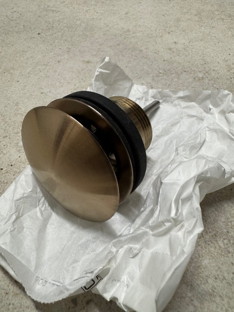 Crepine Hansgrohe Brushed Bronze, Bricolage & Construction, Enlèvement ou Envoi, Neuf, Lavabo