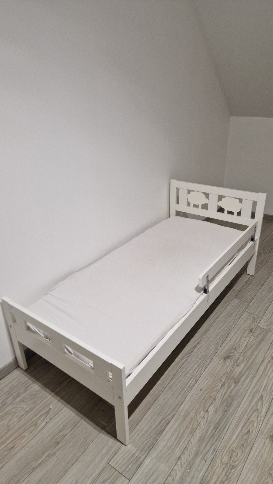 kinderbed + matras, Gebruikt, 70 tot 85 cm, 160 tot 180 cm, Ophalen