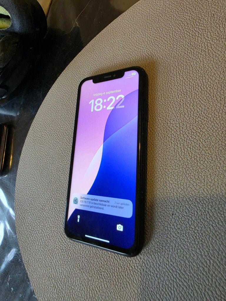 iPhone XR, 128 GB, 86 %, Zwart, IPhone XR