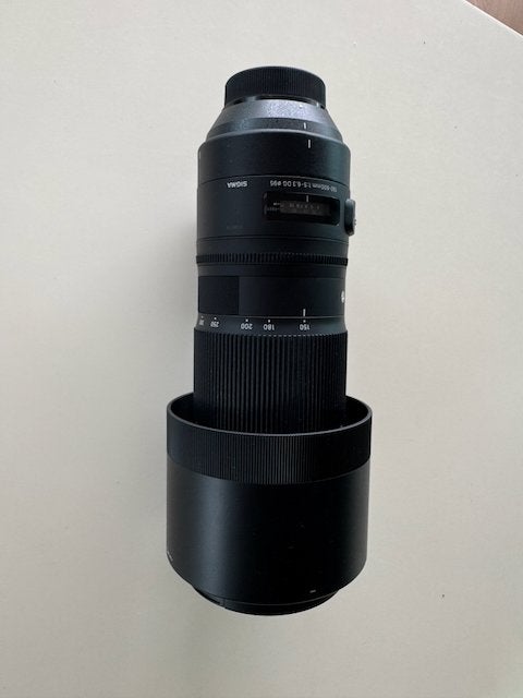 Lens Sigma for Nikon F-mount 150-600, Sigma, Zo goed als nieuw, Nikon F-mount, Statiefgondel