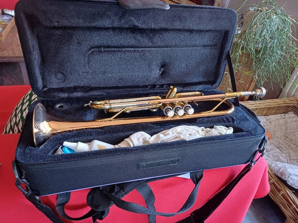 Trompette SML tp600, Musique & Instruments, Enlèvement, Comme neuf, Avec valise