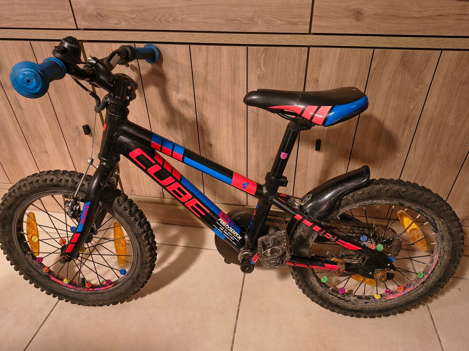 cube kinderfiets frame 16 inch, Fietsen en Brommers, Ophalen, Gebruikt, Cube