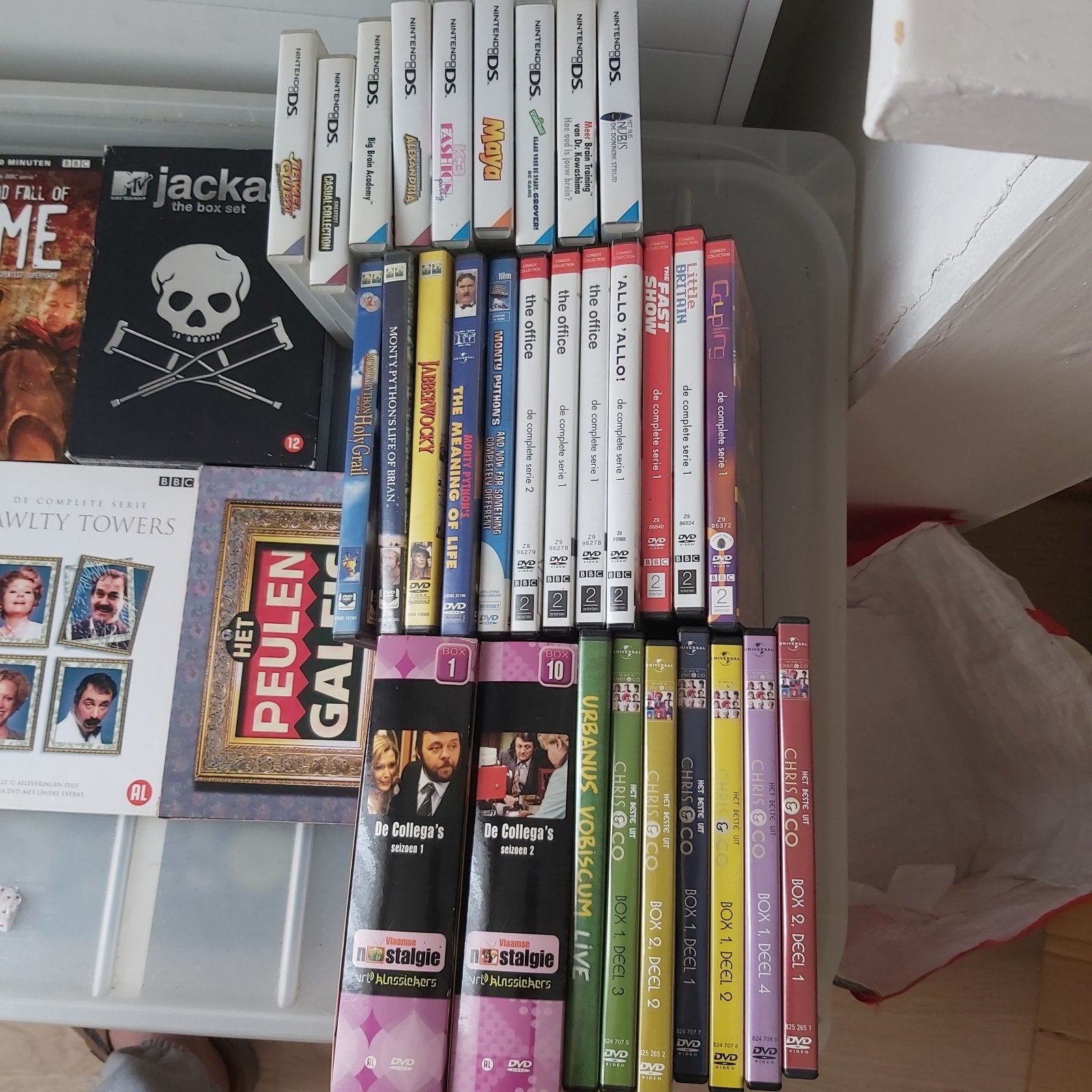 dvd's, Ophalen