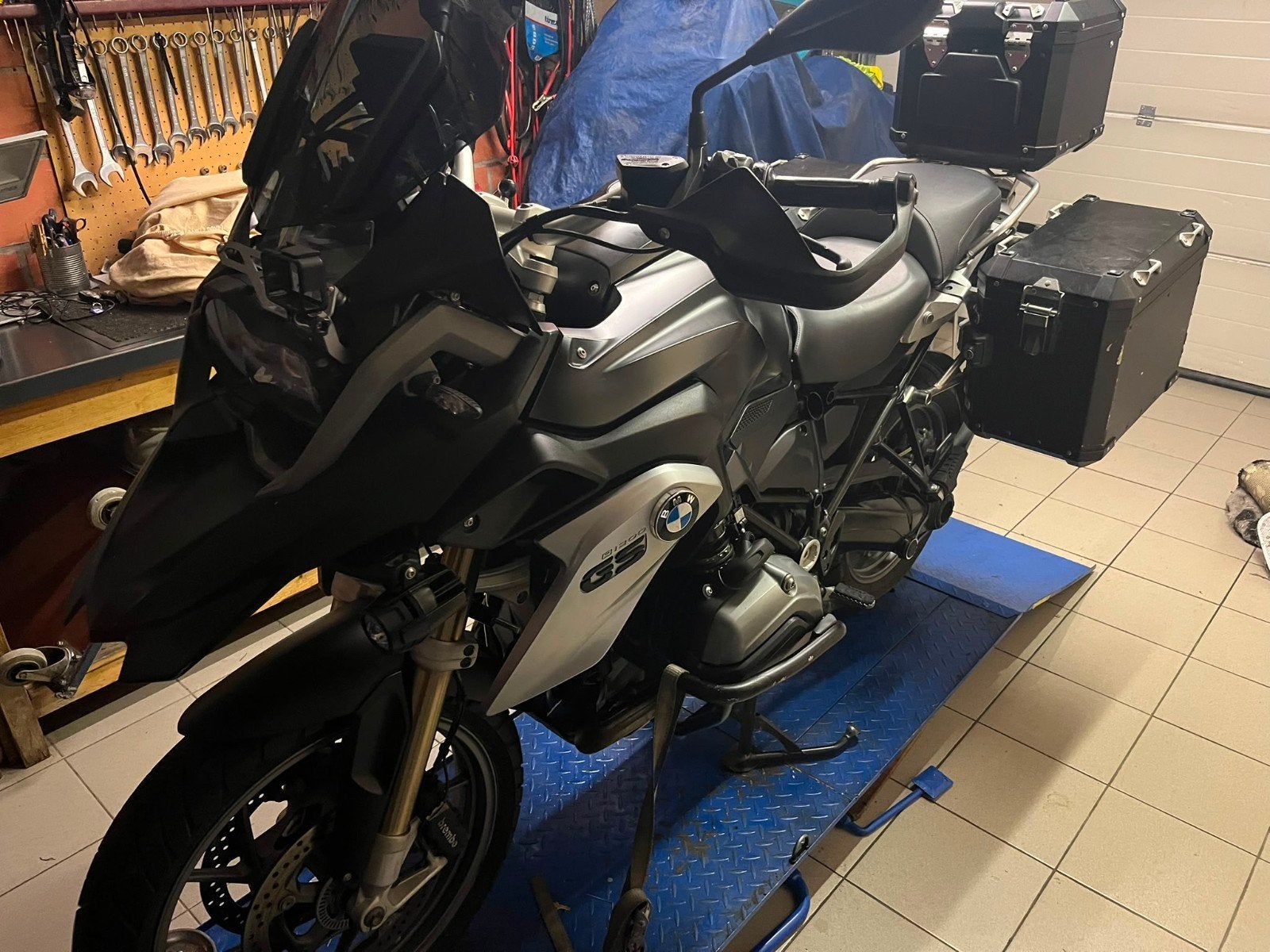 bmw gs 1200, Motoren, Ophalen, Gebruikt