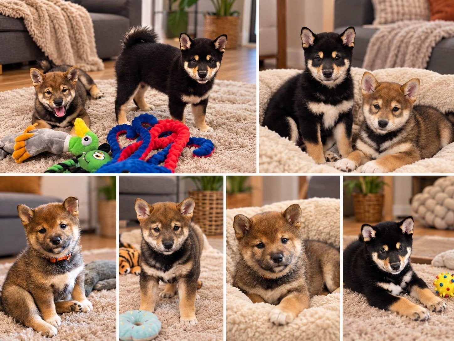 shiba inu - 12 weken oude reu en teef, Animaux & Accessoires, Particulier, Maladie de Carré (chiens), Autres races, 8 à 15 semaines