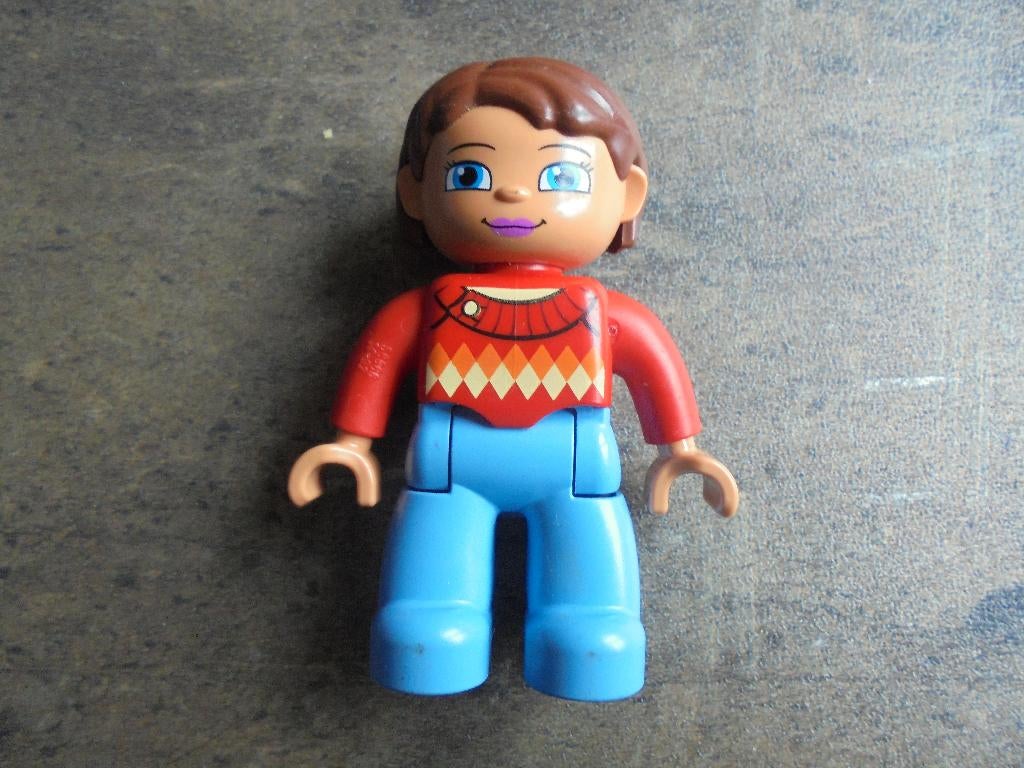Lego Duplo Figures New Model Female (zie foto's), Envoi, Utilisé, Briques en vrac, Duplo