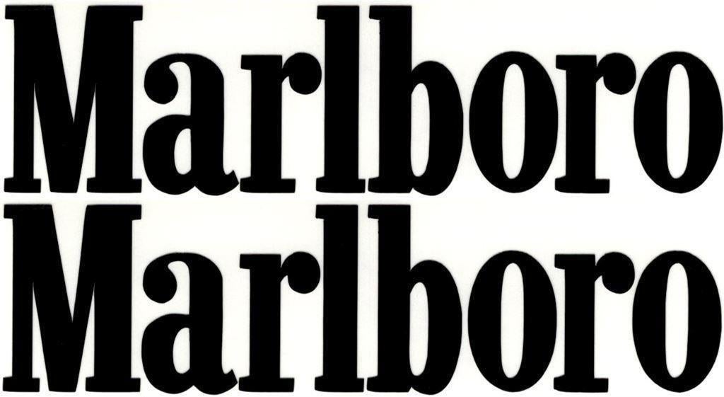 Marlboro sticker set #4, Motoren, Verzenden
