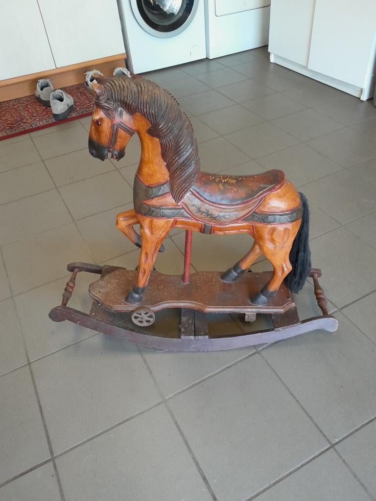 schommel paard deco, Ophalen