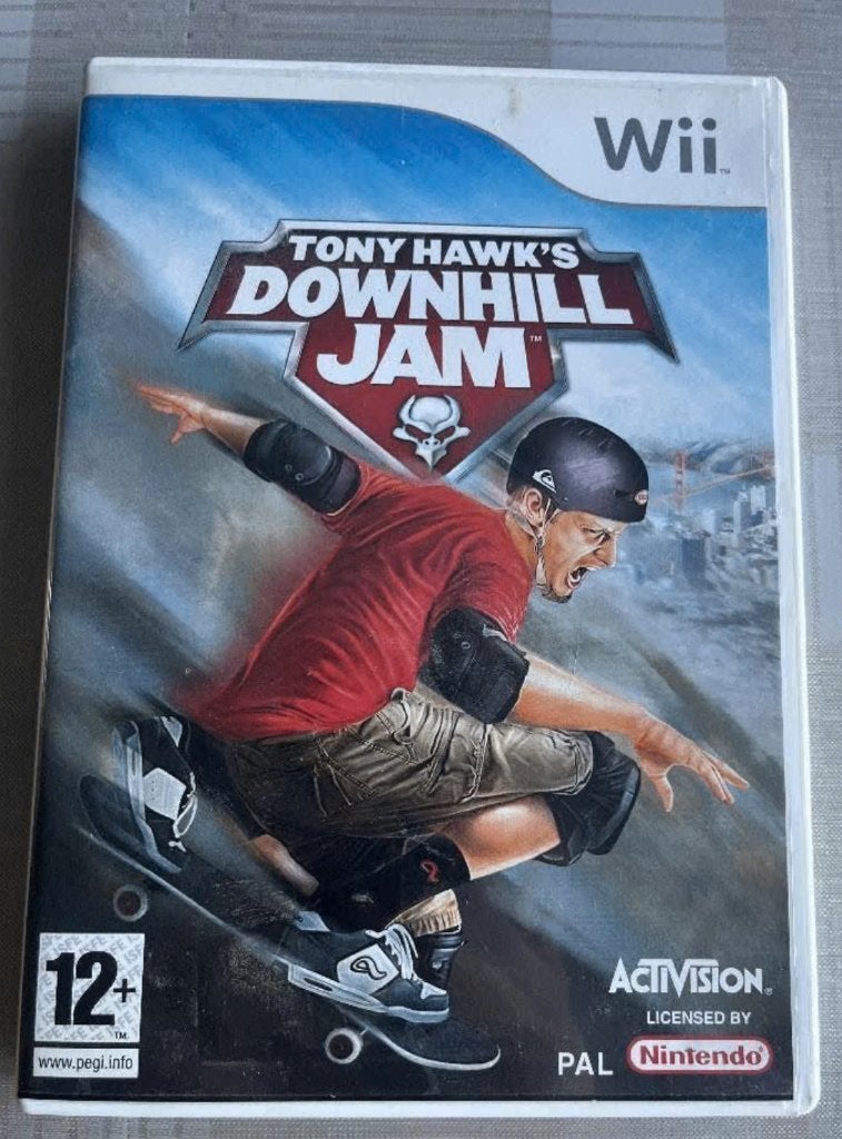 Wii spel Tony Hawk's Downhill Jam, Enlèvement ou Envoi, À partir de 12 ans, Aventure et Action, Comme neuf