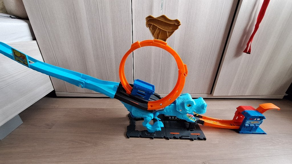 Hot Wheels City T-rex, Enfants & Bébés, Jouets | Circuits, Enlèvement, Comme neuf, Circuit, Hot Wheels