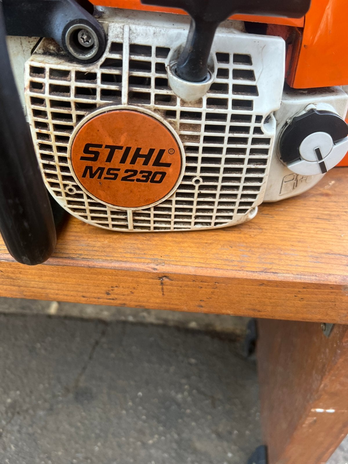 Stihl kettingzaag, Tuin en Terras, Ophalen, Zo goed als nieuw