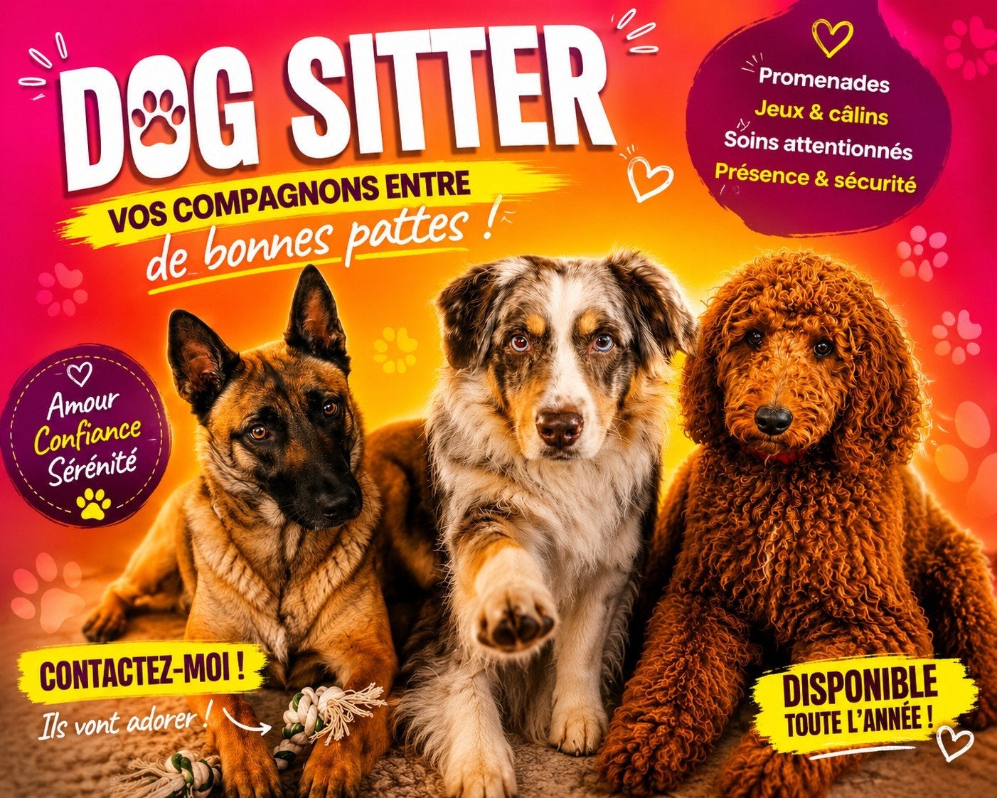 dog sitteuse, Tickets & Billets
