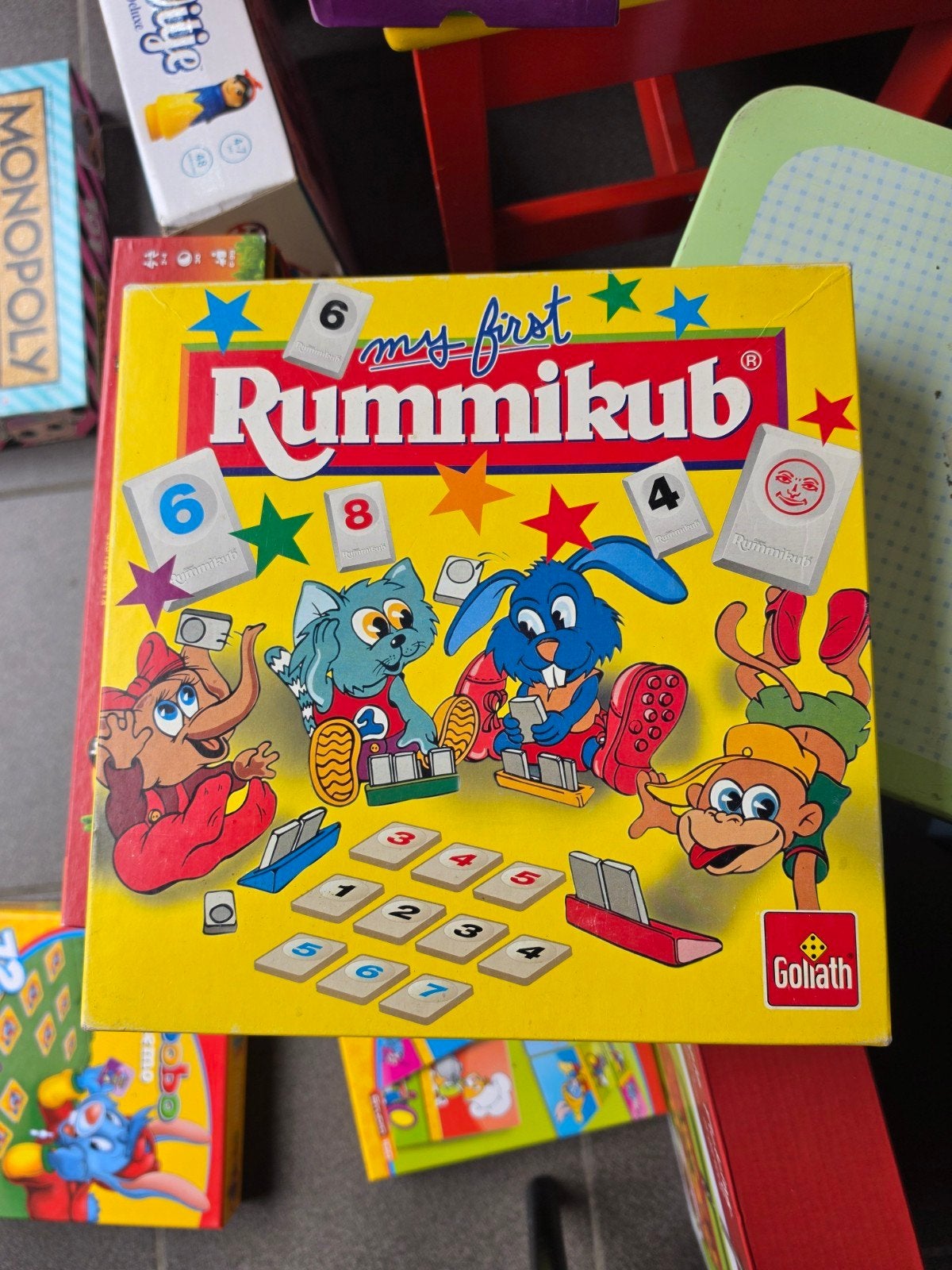 Rummikub kinderen, Ophalen, Gebruikt