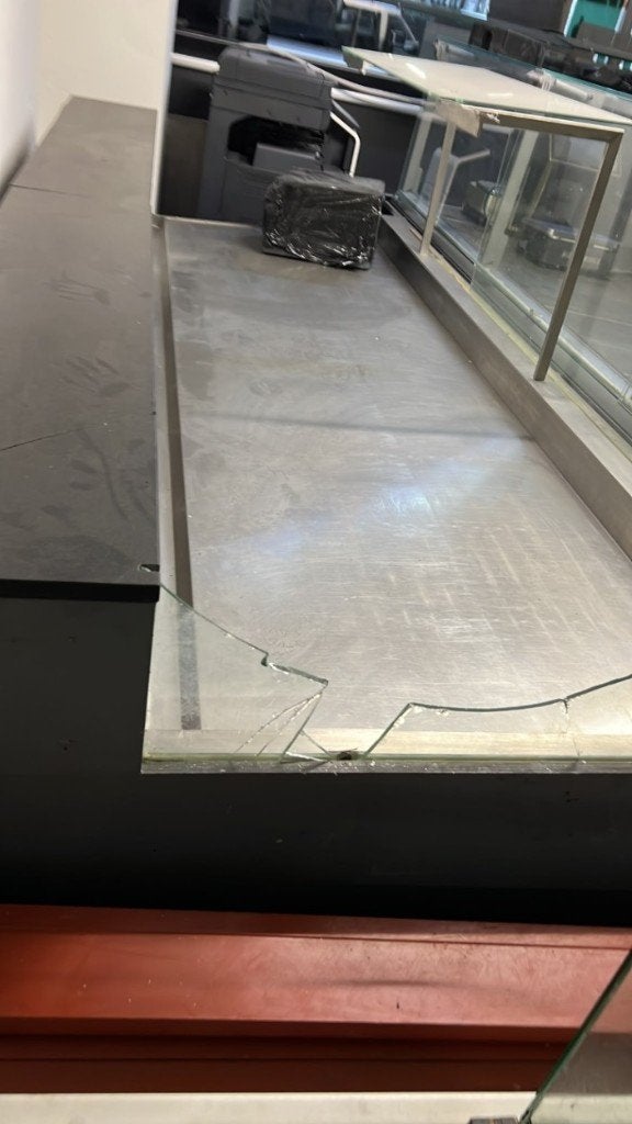 2 koeltoonbanken 3,4 m met plaatkoeling, zonder motor, Ophalen, Gebruikt, Overige typen