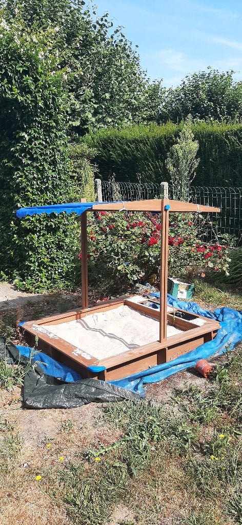 Bac a sable, Enlèvement, Utilisé
