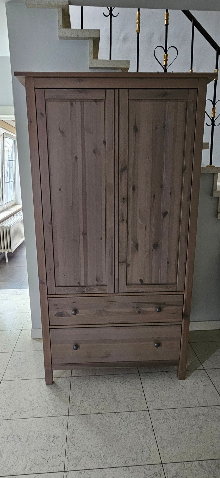 halkast, Huis en Inrichting, Ophalen, Gebruikt, Met lade(s), Minder dan 150 cm