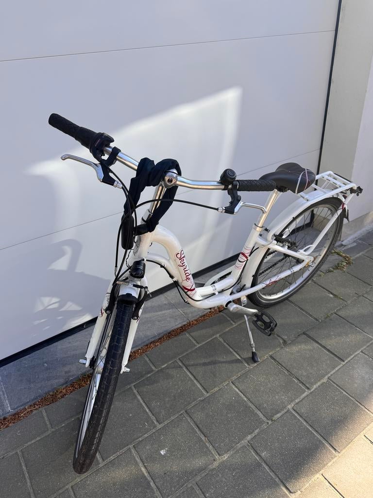 Puky meisjesfiets 24inch skyride, Fietsen en Brommers, Ophalen, Gebruikt, Terugtraprem, Overige merken