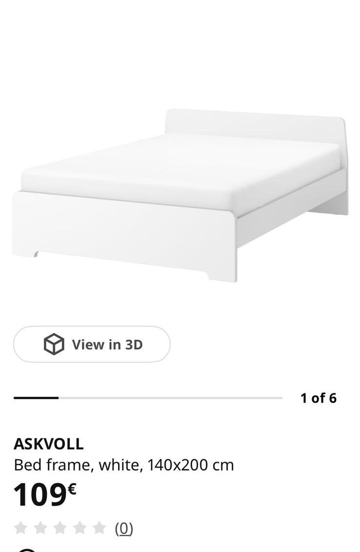 Lit complet avec sommier et matelas, Ophalen, Zo goed als nieuw