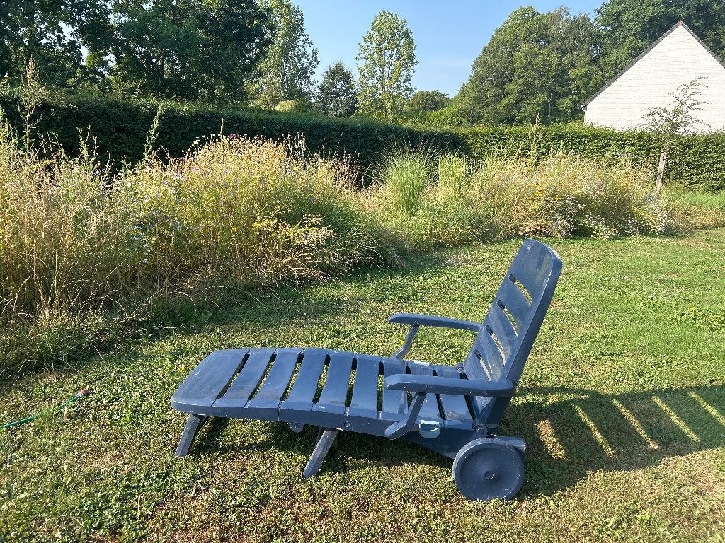 Gratis Ligstoel tuin, Ophalen, Gebruikt, Plastic