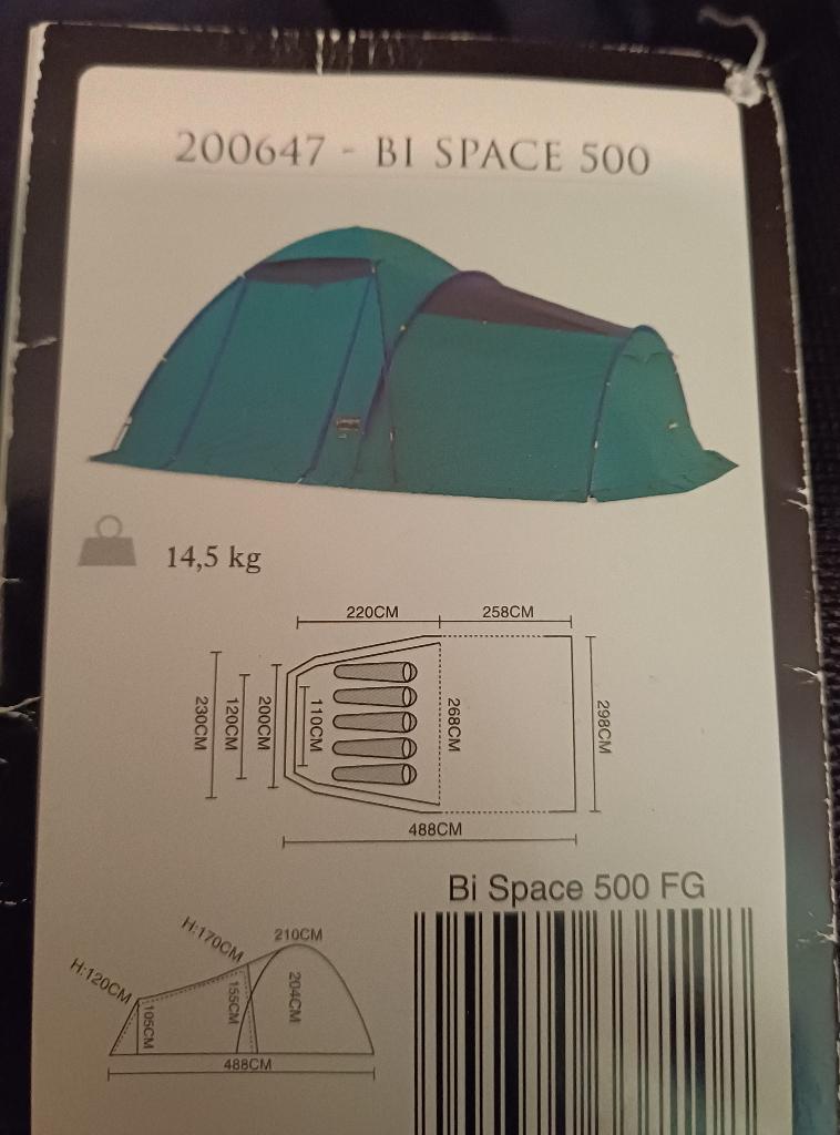 Coleman 5 persoons tent in zeer goede staat., Ophalen, Zo goed als nieuw, Tot en met 5