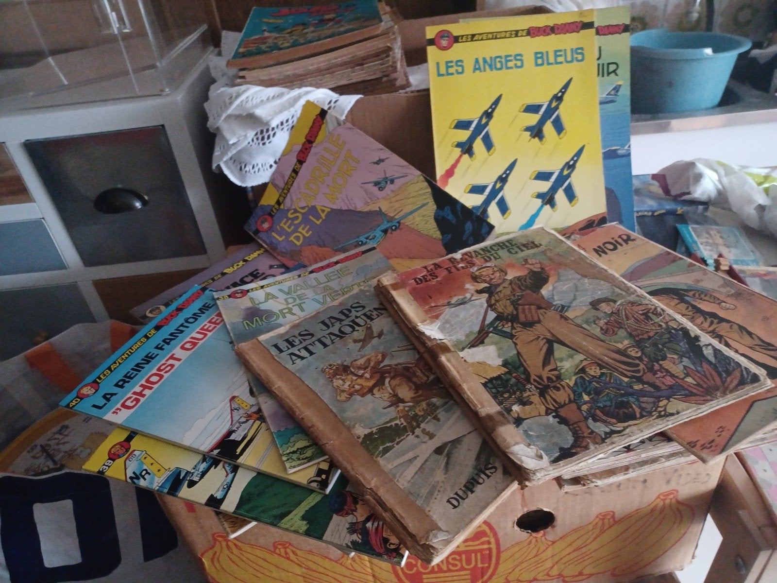 COLLECTIONS BANDES DESSINÉE ANCIENNE, Livres, Série complète ou Série, Enlèvement, Utilisé