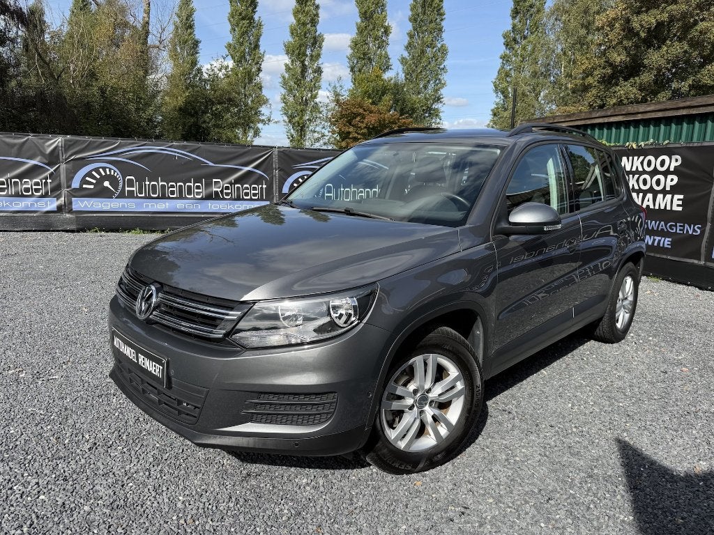 VW Tiguan 1.4i Trendline, 2016, 71.000km, Pano Dak, Navi, Auto's, Dealer onderhouden, Stof, Euro 6, 4 cilinders