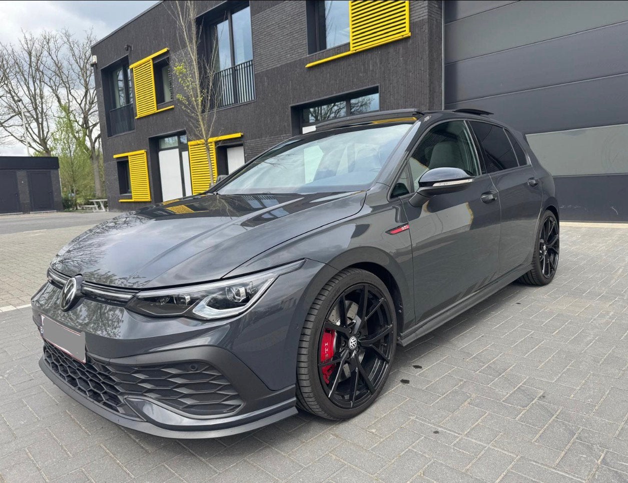 Golf 8 GTI clubsport, Auto's, Euro 6, Leder, Berline, Grijs