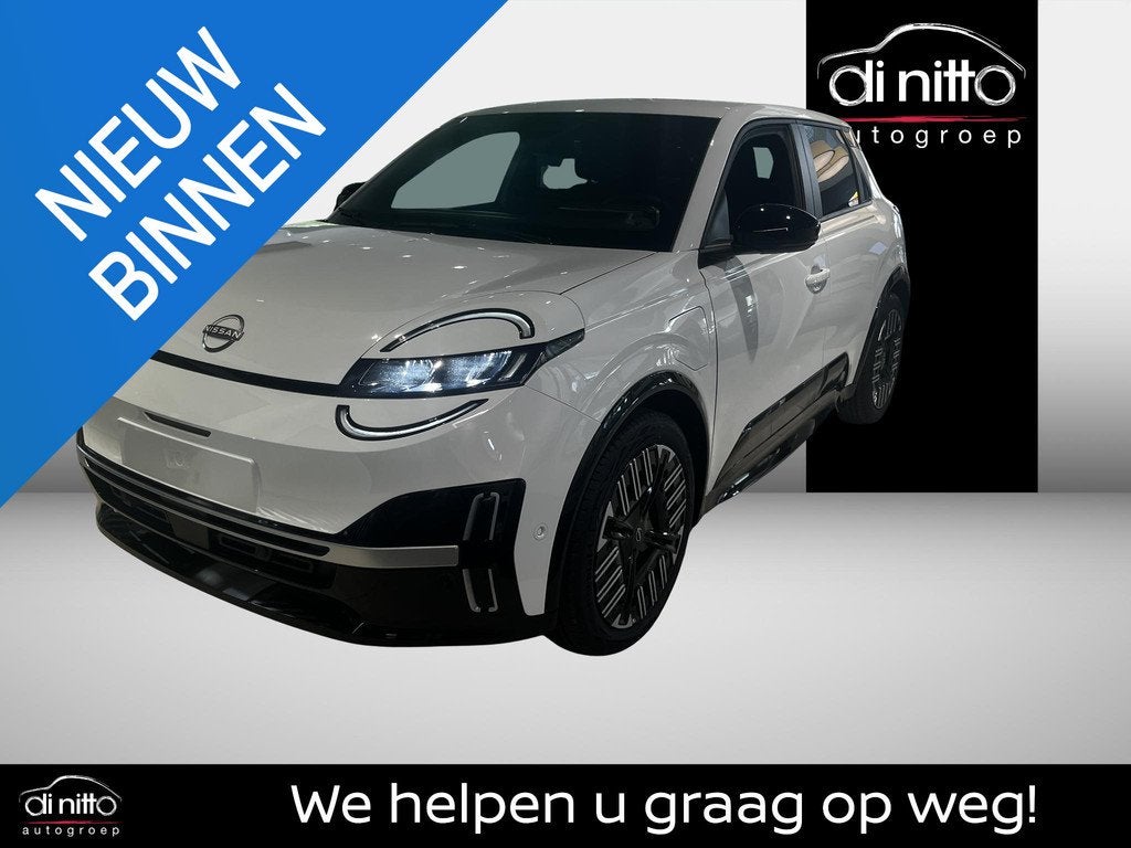 Nissan Micra 40kWh Advance, Auto's, Wit, LED verlichting, 500 kg, Te koop