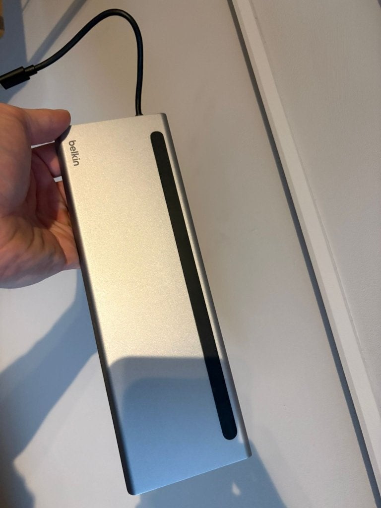 Belkin USB-C 11-in-1 Docking Station – Zilver, Informatique & Logiciels, Enlèvement, Comme neuf, Station d'accueil, Portable