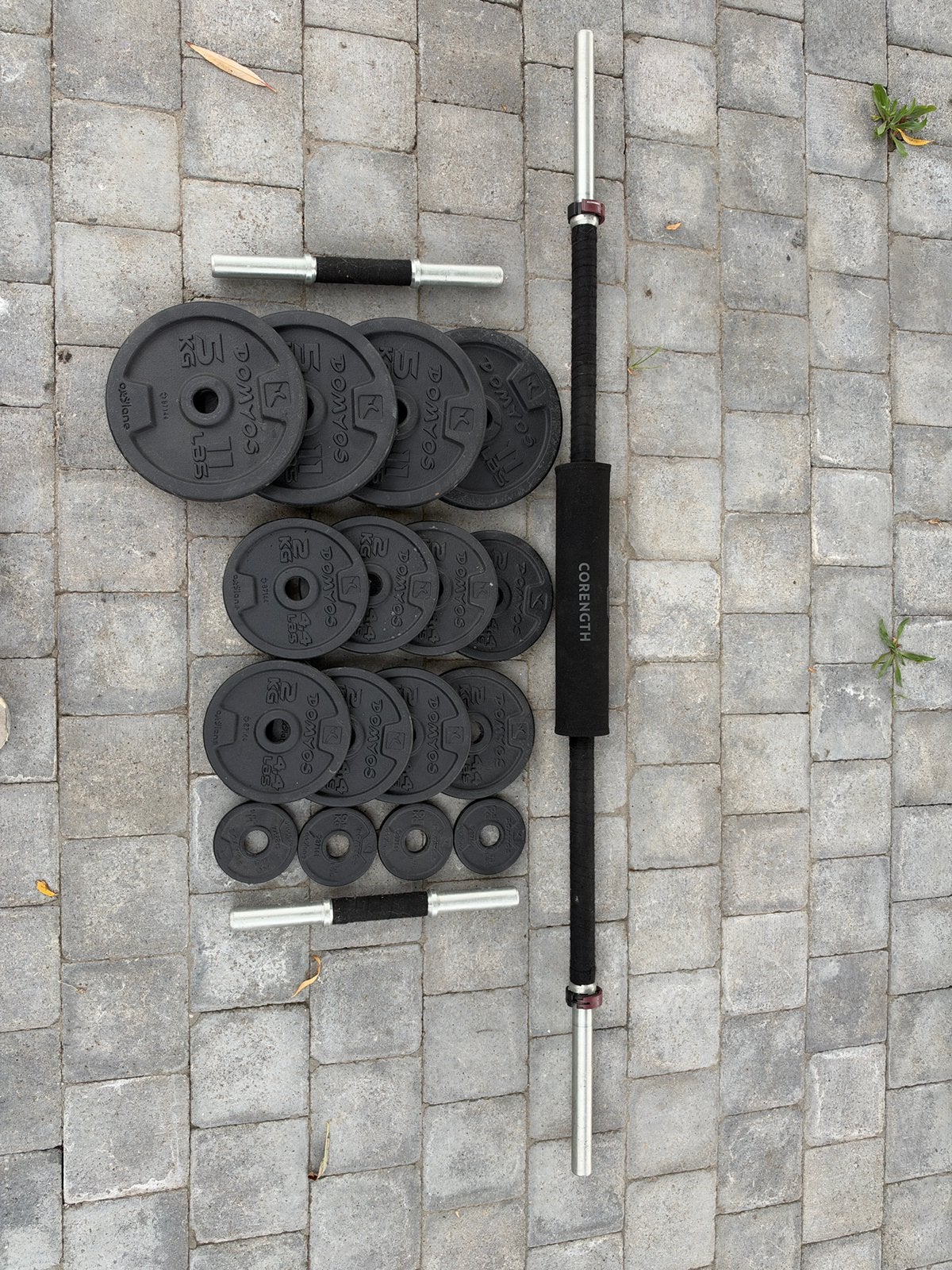 Domyos gewicht set, Sport en Fitness, Ophalen, Zo goed als nieuw
