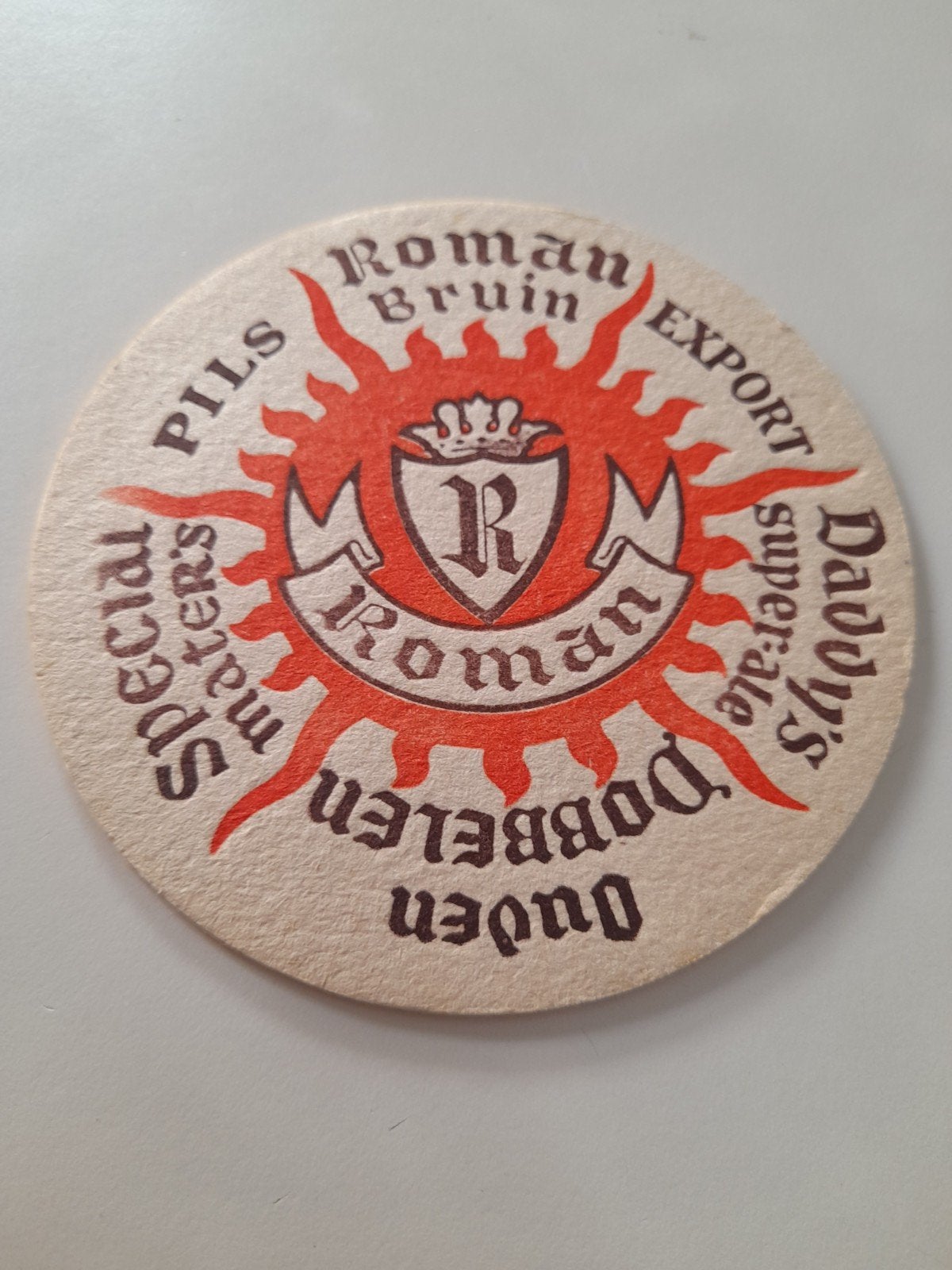 bierviltje brouwerij roman, Ophalen of Verzenden
