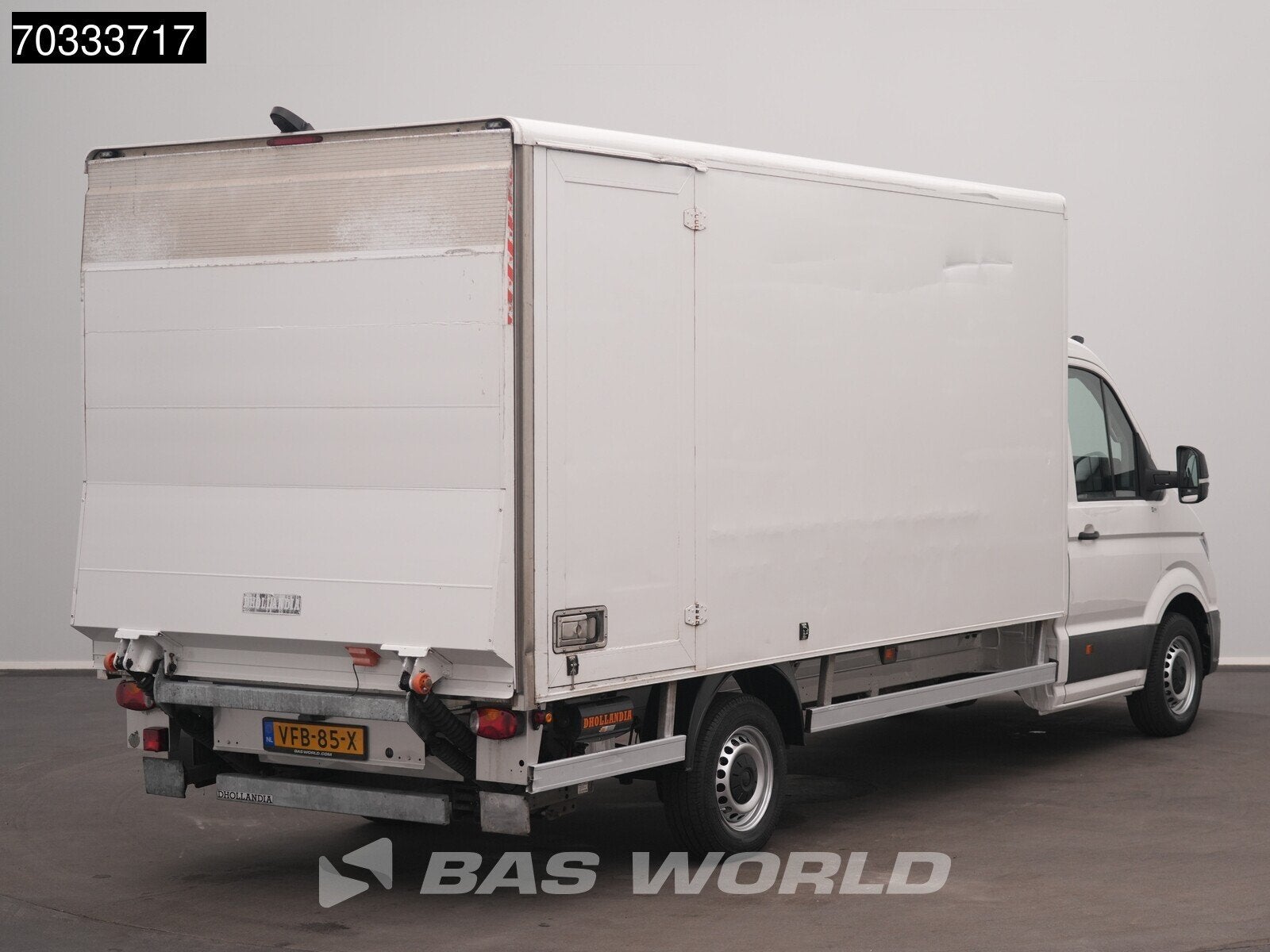 Volkswagen Crafter 140pk XL Laadklep D'Hollandia Automaat Zi, Autos, Camionnettes & Utilitaires, Achat, Euro 6, Entreprise, 3 places