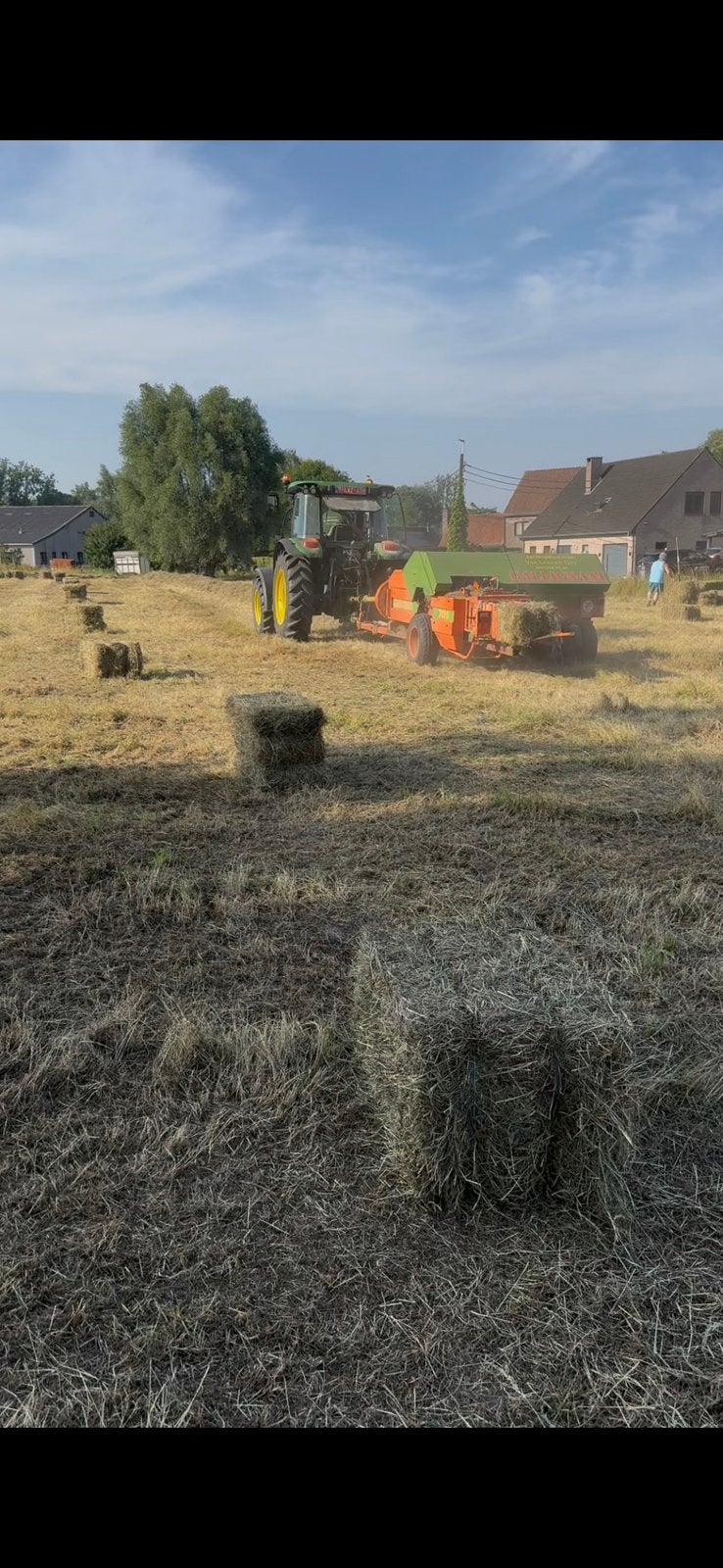Hooi kleine balen