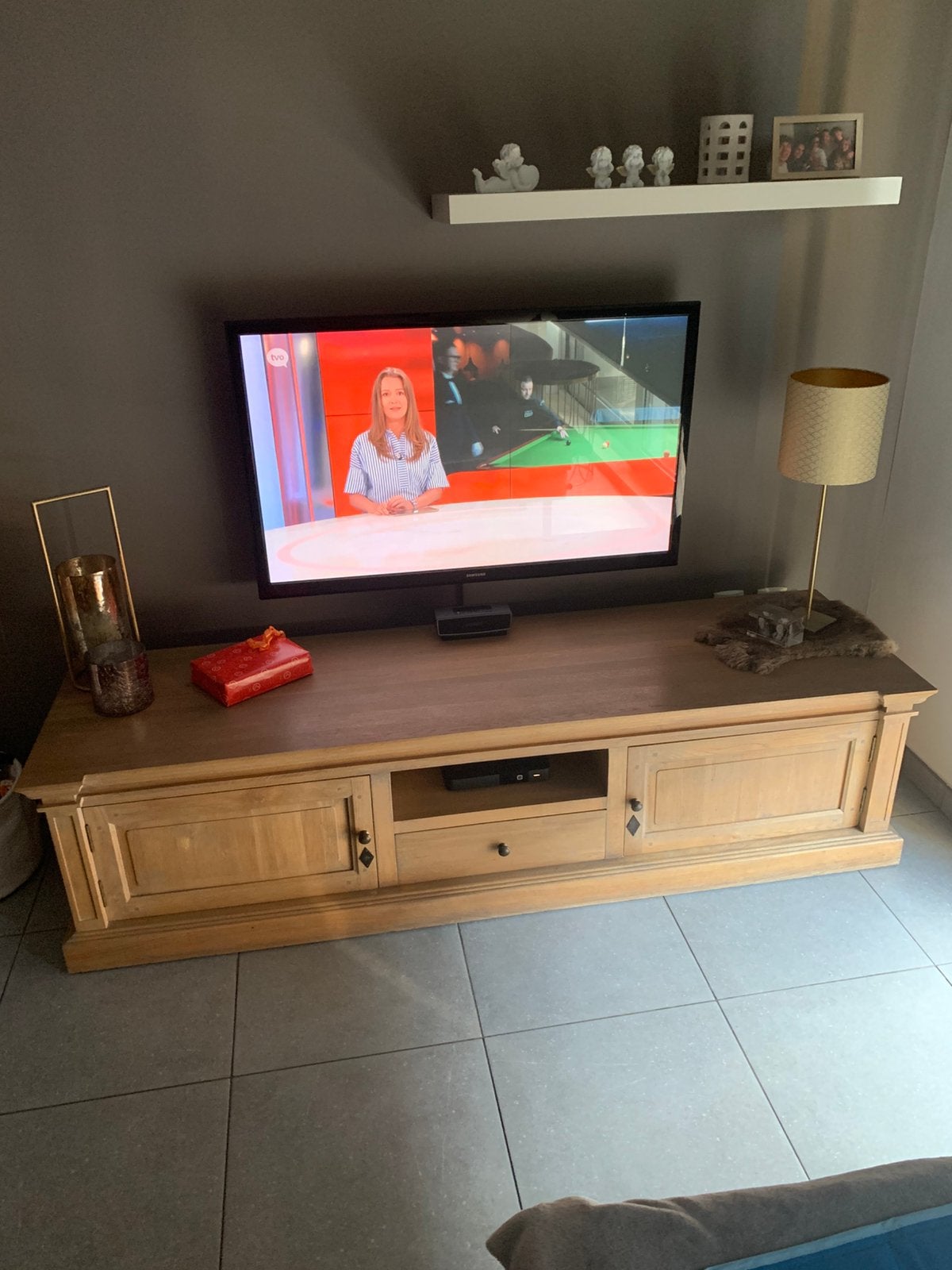 Tv samsung 46 inch, Enlèvement, Comme neuf