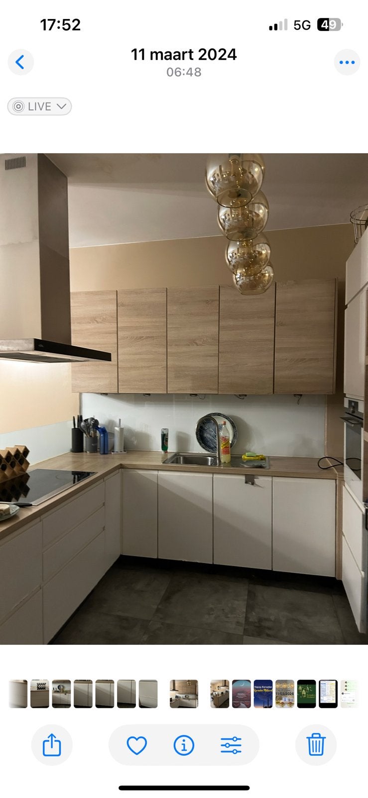 Keuken met elektrische toestellen, Enlèvement, Comme neuf