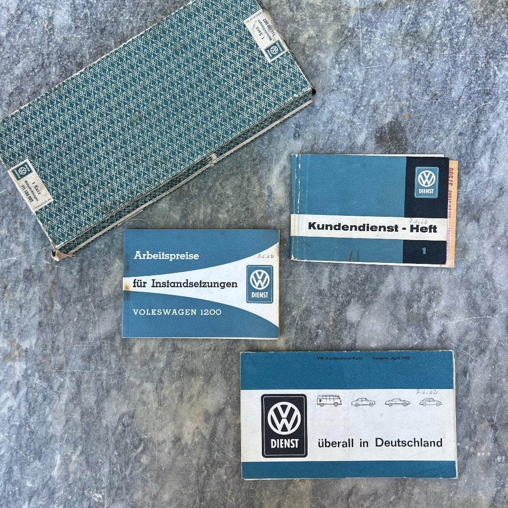 Carnet d'entretien, feuille de route liste de prix Beetle 62, Enlèvement ou Envoi, Comme neuf