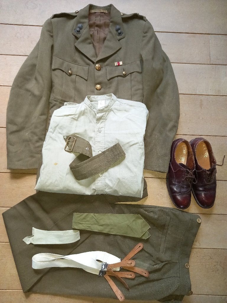Volledige Britse wo2 officier set, Enlèvement ou Envoi