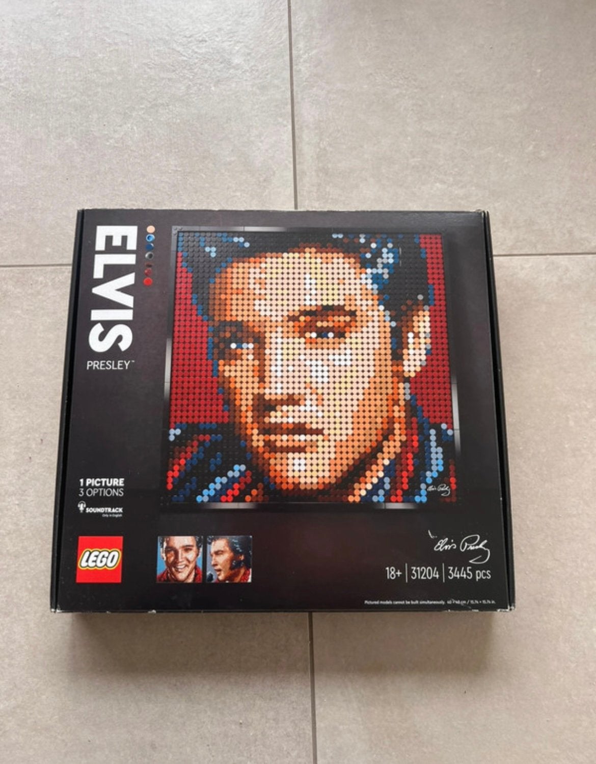 LEGO Art — Elvis Presley (31204), Enlèvement, Comme neuf, Lego
